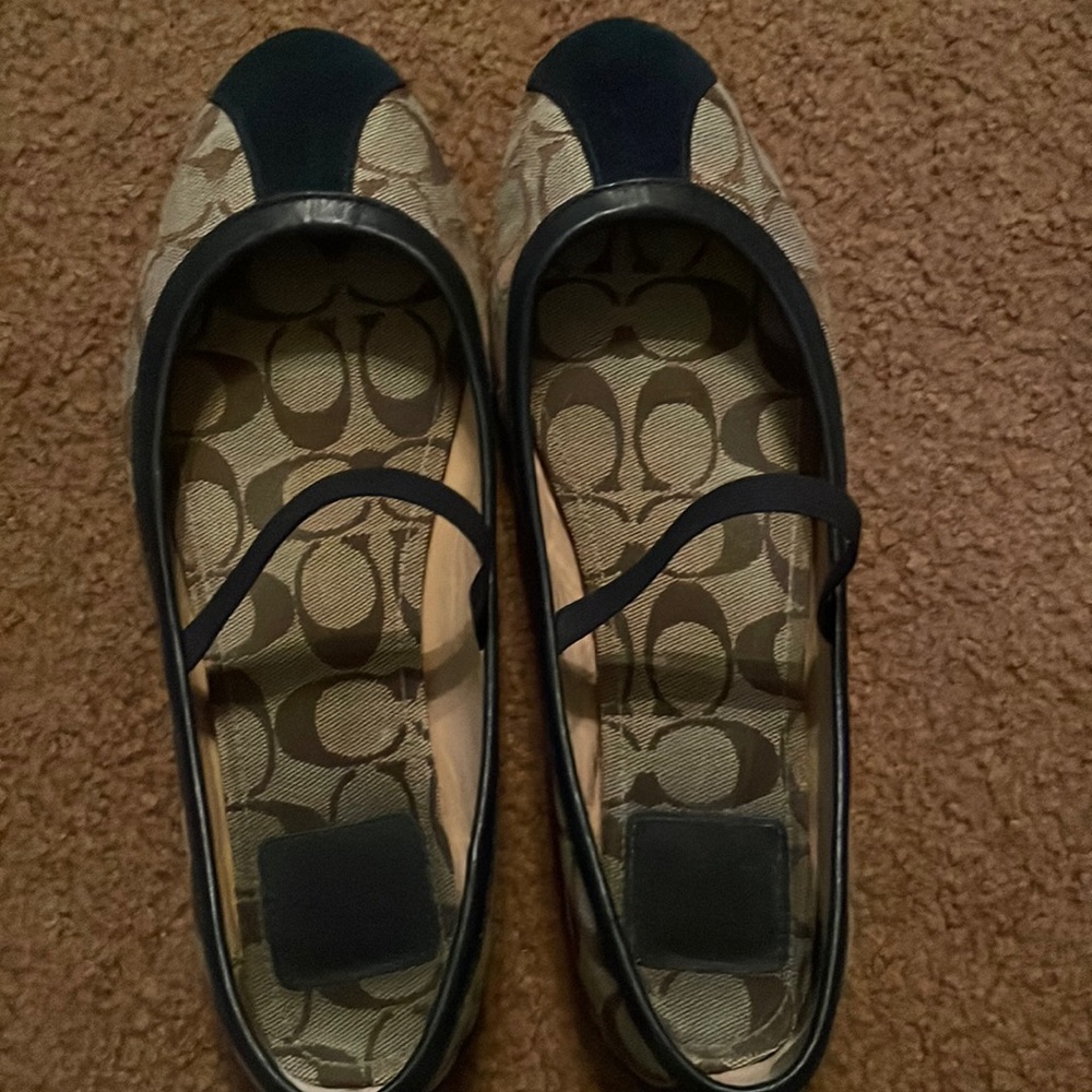 Coach ballerina flats